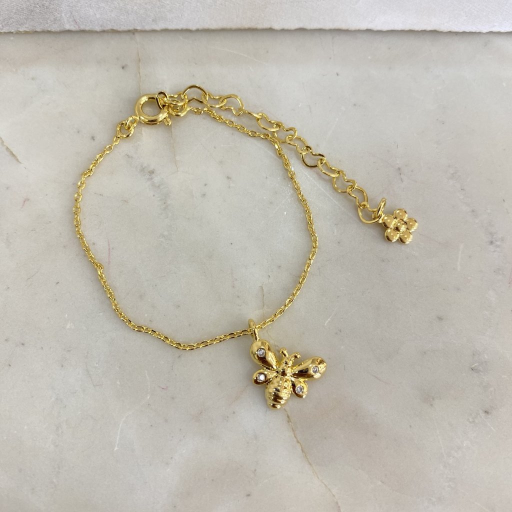 Pulsera infantil abejita