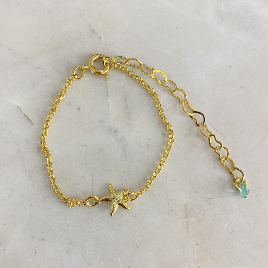 Pulsera infantil estrellita del mar