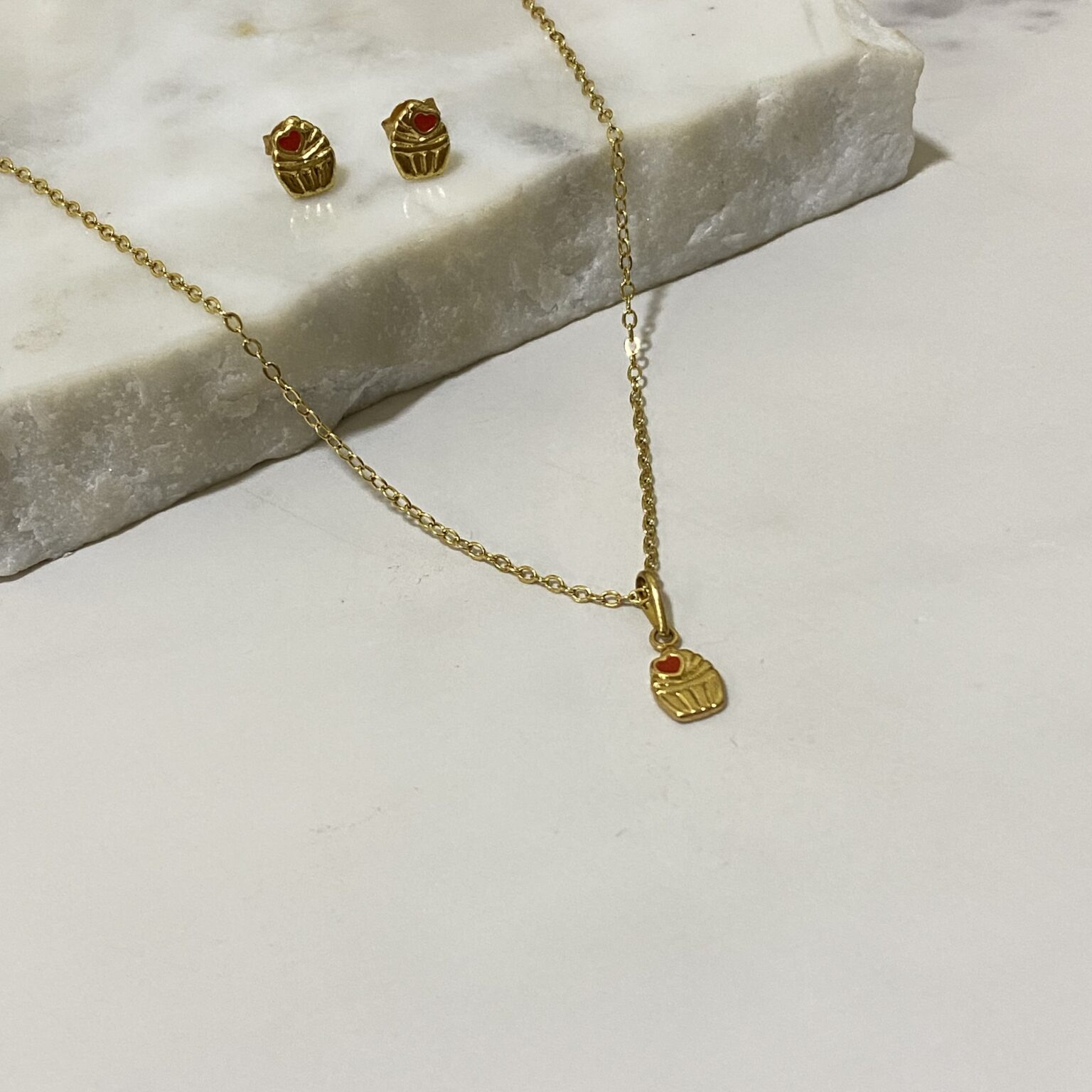 Conjunto infantil diversos cupcake