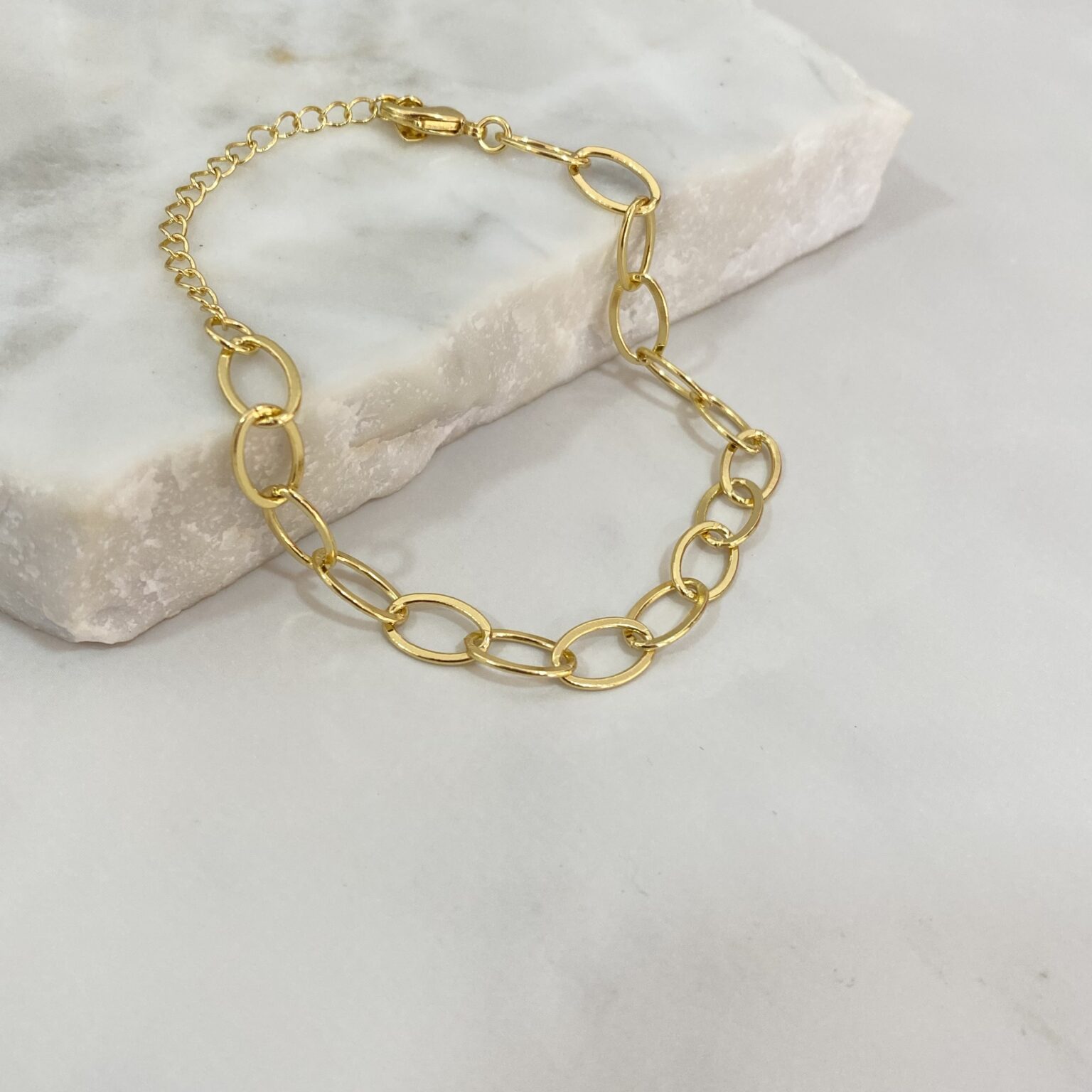 Pulsera eslabones ovales